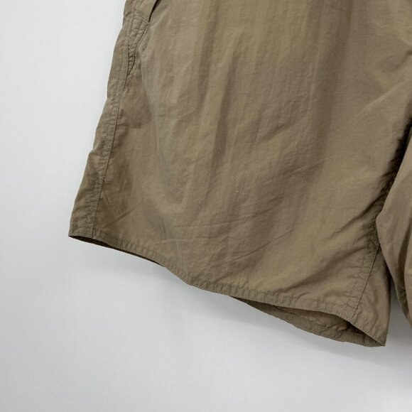 The North Face men's shorts stretch waist mens size XL shorts tan Brown Nylon - Picture 5 of 11